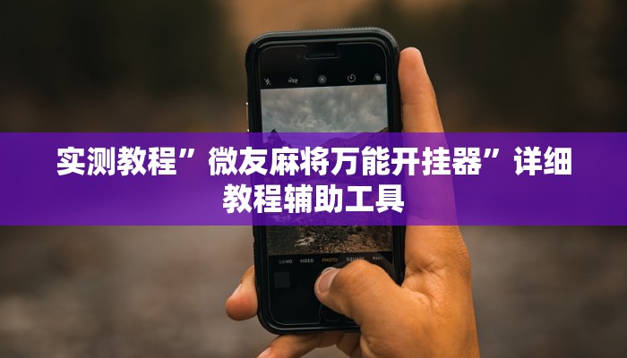 辅助开挂神器“微乐河北麻将小程序万能挂免费版”详细教程辅助工具 辅助开挂神器“微乐河北麻将小程序万能挂免费版”详细教程辅助工具