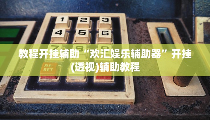 教程开挂辅助“欢汇娱乐辅助器”开挂(透视)辅助教程