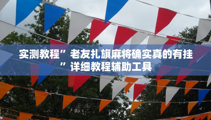 实测教程”老友扎旗麻将确实真的有挂”详细教程辅助工具 实测教程”老友扎旗麻将确实真的有挂”详细教程辅助工具