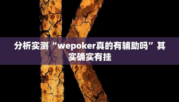 分享实测“AApoker ”透视挂辅助挂”其实确实有挂